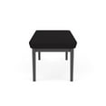 thumbnail image 5 of Lenox Steel Reception Waiting Room 2-Seat Bench / Charcoal Steel / Black, 5 of 5