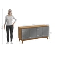 thumbnail image 4 of Bufetero Kappesberg Canela/Gris 156 cm con 4 Puertas, 4 of 10