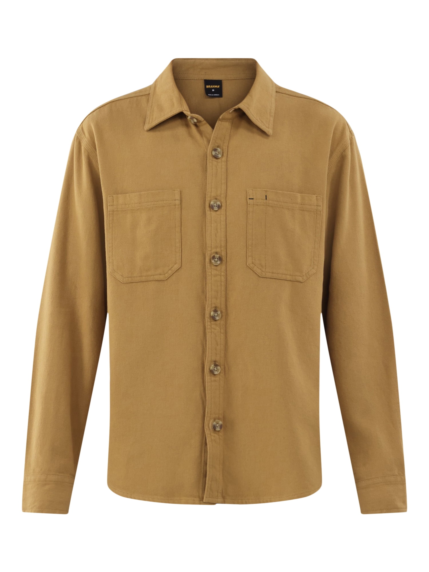 Brahma Men's Work Flannel Long-sleeves Shirt, Sizes S-3XL
