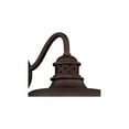 thumbnail image 5 of Franklin Iron Works Park Rustic Outdoor Barn Lights Fixtures Set of 2 Oil Rubbed Bronze 9" Open Cage for Post Exterior Light Barn Deck Post Light Yard, 5 of 9