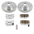 thumbnail image 3 of PowerStop Rear Z26 Street Warrior Carbon-Fiber Ceramic Brake Pad and Drilled and Slotted Rotor Kit Fits: SUBARU Select Models K4932-26, 3 of 9