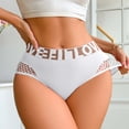 thumbnail image 3 of MEICHEN Solid High Waisted Boxer Briefs for Women Breathable Knitted Sports Panties Fashion Casual Seamless Underwear, 3 of 7