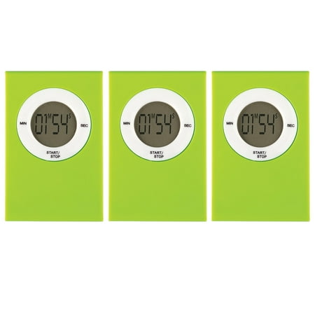 UPC: 0194629061310 | Teacher Created Resources TCR20718-3 Magnetic Digital Timer Lime – 3 Each