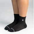 thumbnail image 4 of Pudus Bamboo Everyday Quarter Crew Socks | Moisture Wicking | Breathable | Extra Soft | Odor Resistant | All Day Comfort, 4 of 6