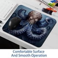 thumbnail image 6 of Octopus Square Printed Desk Mat Gaming Mouse Pad Non-Slip Rubber Bottom 8.3x9.8 Inch - Suitable for Office and Gaming, 6 of 6