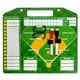thumbnail image 2 of Tablero Magnético Alineación Béisbol Accesorios Entrenamiento Borrado en Seco, 2 of 9