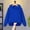 Dark Blue, variant on Kids Long Sleeve Hoodies Athletic Casual Hooded Plain Oversized Hoodie Cute Cotton Hoodie Fall Sweatshirt Classic Pullover Hoodies Active Sweatshirt Crewneck Sweatshirt Size 100