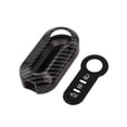 thumbnail image 3 of 1pcs Auto Carbon Key Case Key Cover For Fiat 500 For Ducato For Abarth For Doblo Keycase Interior Accessories, 3 of 8