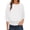 White, variant on Womens Summer Tops Blouses Casual Boat Neck Chiffon Blouses Poncho Batwing Tops on Sale