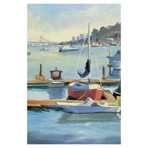 Sausalito by Kay Carlson Wrapped Canvas Art Print