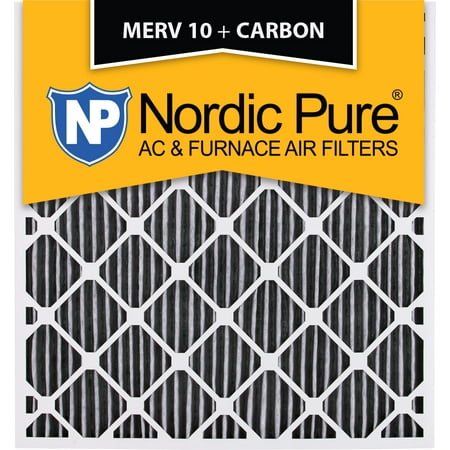 28x30x2 Geothermal MERV 10 Pleated Plus Carbon AC Furnace Air Filters Qty