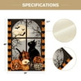 thumbnail image 4 of Sm:)e Black Cat Pumpkins Trick or Treat Halloween House Flag 28x40 Inch, 4 of 7