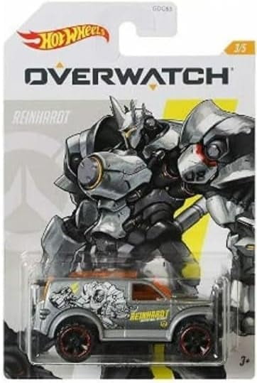 Hot Wheels Overwatch Car Series Complete Set of 5 Diecast Vehicles