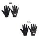 thumbnail image 1 of Naiovety 1 par de guantes protectores antideslizantes para motocicleta, guantes impermeables para ciclismo, pantalla táctil para dedos completos, guante negro XXL 2piezas Naiovety CBP147725, 1 of 6
