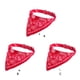 thumbnail image 5 of Billuyoard Bandana para perros elegante y duradera para amigos peludos de moda, pañuelo para perros, pañuelo para el cuello, pañuelos para Suministros para perros rojo m, 5 of 6