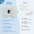 thumbnail image 5 of Derila Orthopedic Memory Foam Knee Pillow for Side Sleepers, Pain Relief and Support, 5 of 8