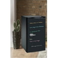 Frigidaire 3.2 Cu Ft Retro Dry Erase Compact Fridge, (EFR331BLACK