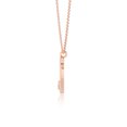 thumbnail image 5 of Moissanite Alphabet-D Shape Pendant Necklaces for Women in 18K Rose Gold Vermeil, Jewelry Gifts for Her Birthday, Wedding Anniversary, Party, Graduation, Christmas, Mothers Day, Valentines, 5 of 7