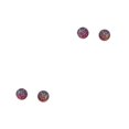 thumbnail image 4 of Qarigey Pendientes de aliento para bebé, gotas para los oídos redondas, adornos para las orejas reutilizables a la moda, pendientes geométricos Tipo31 2piezas Qarigey CBP265399, 4 of 6