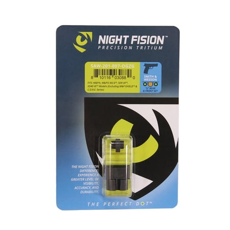 night fision perfect dot night sight set smith wesson m p m p m2