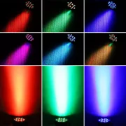 Stage Lights,2Pack 36LED RGB LED Par Lights, 7 Channel DJ Party Lights with Remote & DMX Controller Sound Activated Uplights for Events Birthday Bar Dance Decoration
