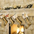 thumbnail image 3 of 6pcs Christmas Stocking Hanger Clip Hook Metal Hook Multifunctional Hook For Mantel Christmas Decoration, 3 of 3
