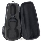 GEWA Space Bag 1/2-1/4 Size Violin Backpack with Bow Case - Titanium
