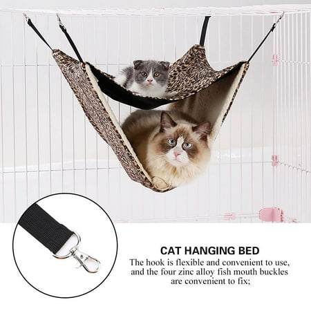 Garosa Lit Suspendu Pour Chat Hamac Pour Animaux De Compagnie Hamac Pour Chat A 2 Niveaux Lit Suspendu Pour L Hiver Nid Chaud Walmart Canada Garosa Lit Suspendu Pour Chat Hamac Pour Animaux De Compagnie Hamac Pour Chat A 2 Niveaux Lit Suspendu Pour L Hiver Nid Chaud Walmart Canada