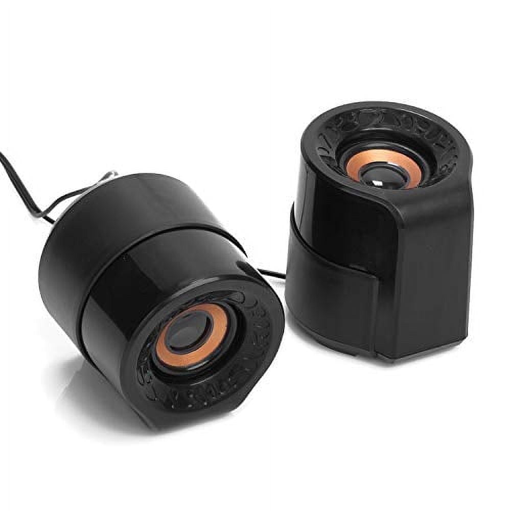 Frisby Audio FS-910 USB Powered Computer Desktop PC Laptop 2.0 Stereo Speakers w/Volume Control, Black
