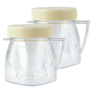 Better Chef 970111566M 6 Piece 48 oz Round Blender Glass Jar Replacement Kit, Clear