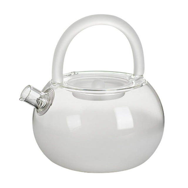 Tetera de té 780ml Resistente al calor Fácil de limpiar Reutilizable Malla fina Nubes transparentes Tetera de vidrio antiniebla para cocinas