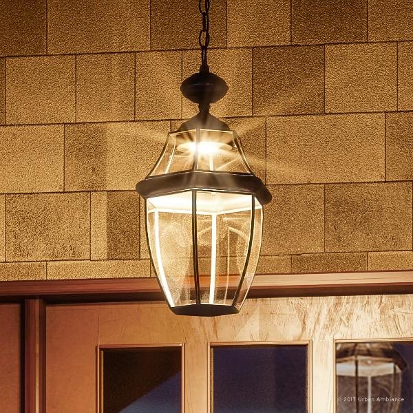 Urban Ambiance Luxury Colonial Outdoor Led Pendant Light Large Urban Ambiance Luxury Colonial Outdoor