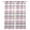 Pink Grey, variant on Blue Grey Stripe Blackout Curtains for Bedroom, Farmhouse Modern Art Striped Room Darkening Window Drapes for Living Room, Thermal Insulated Grommet Curtains, 52x54 inch, 2 Panels