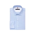 thumbnail image 3 of Camisa de vestir Tommy Hilfiger Slim Fit, no planchar, para hombre, azul, 3 of 5