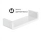 thumbnail image 2 of Estante flotante adhesivo montado en la pared sin perforación, organizador de baño en U, estante de repisa para decoración del hogar/cocina/baño, 2 of 5