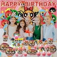 thumbnail image 3 of The Powerpuff Girls Party Supplies Cups Birthday Tableware Disposable Paper Mouthwash Drinking Cups, 3 of 4