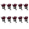 thumbnail image 1 of veasfak 10Pcs Halloween Artificial Roses with Eyeballs Floral Arrangements Props Novelty Red, 1 of 9
