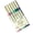 B, variant on 6/12PCS Artistic Sketch Pen with Soft Brush Tip Flexible Colorful Night Inspired Colors Ergonomic Plastic Barrels
