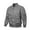 Gray, variant on WREESH Fashion Winter Jacket Men'S Casual Solid Color Pockets Zipper Long Sleeve Outwear Coat Gray