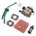 thumbnail image 3 of Carburateur pour FS45 FS55R FS55RC HL45 KM55R FS38 avec Kit de Ligne de Carburant, 3 of 9