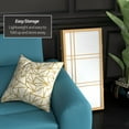 thumbnail image 3 of Red Lantern 3 ft. Short Double Cross Shoji Screen - Natural - 6 Panels, 3 of 6