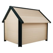 New Age Pet ECOFLEX Bunk Style Dog House, Large, Weather Resistant Easy to Clean