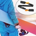 thumbnail image 6 of Adjustable Ski Carry Strap Belt Equipment Accessories Ski Strap Carrying Handle Orange, 6 of 8