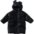 thumbnail image 6 of Hicidod Toddler Winter Jacket Long Light Thick Down Jacket Water-Resistant Windproof Fashion Solid Zipper Warm Cotton Girls Boys Jackets, 6 of 7