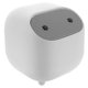 thumbnail image 4 of White Trash Bin with Lid for Storage Use Made of Durable ABS Material 7 inch Wide, 4 of 5