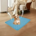thumbnail image 4 of LSLJS Cooling Dog Bed & Ice Silk - Dog Cooling Mat & Self Cool Pad - Cooling Mat for Dogs & Waterproof Thickened for Indoor Outdoor Seats 17.7x23.6", 4 of 6