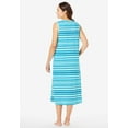 thumbnail image 2 of Dreams & Co. Plus Size Long Sleeveless Sleepshirt, 2 of 6