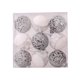 thumbnail image 2 of Farfi 9pcs hueco brillo bolas de navidad colgante plástico delicado artesanía festival de bolas colgantes suministros de fiesta Farfi 21076188, 2 of 6