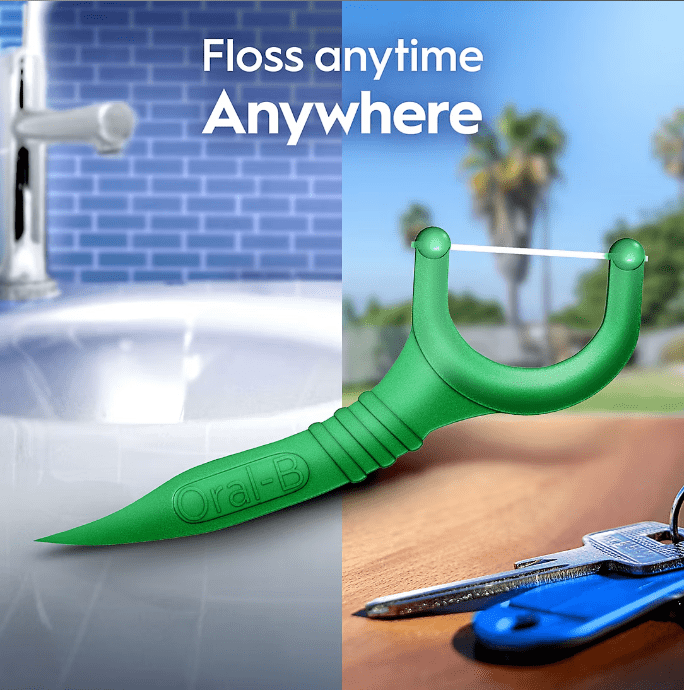 Oral-B Glide Scope Outlast Dental Floss Picks, Mint, 300 ct.