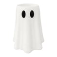 thumbnail image 2 of Yujia Halloween Ghost Can Holder, Funny Ghost Figurine Table Decor, Replaceable Jar Stand for Beverage, Festive Cute Holiday Ornament for Party Kitchen Desk Home Decorations, White, 2 of 6